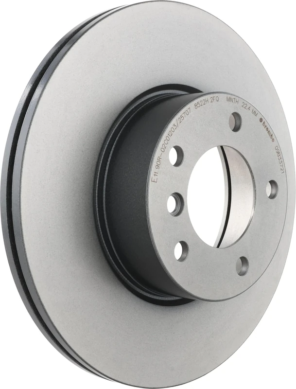 Brembo 09.B337.21 Front UV Coated Brake Disc - Single Piece