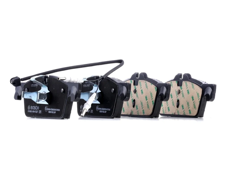 Bosch BP1448 - Brake Pads Car Front Axle - Bosch Quality - Reduced Noise and Dust - ECE-R90 Certified - Copper-Free - 1 Set of 4 Pads