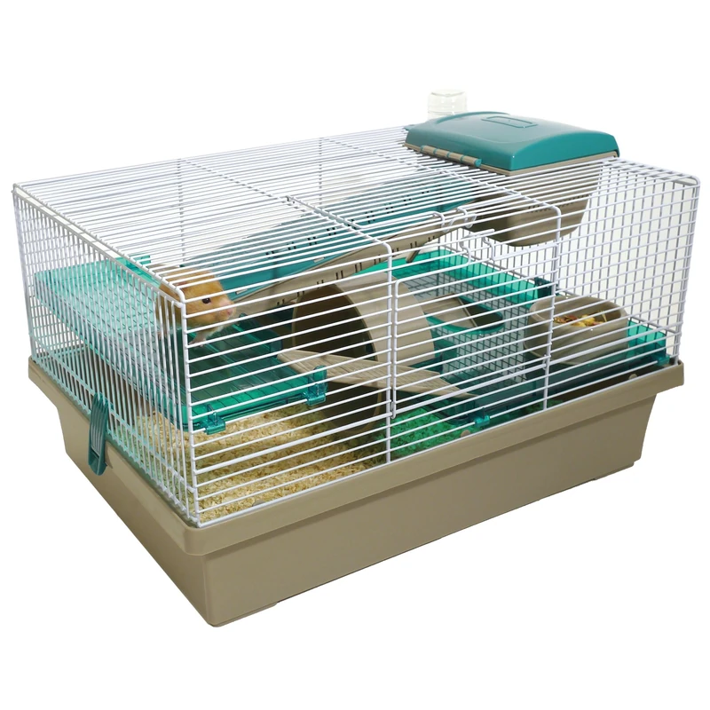 Rosewood PICO Hamster Home, Translucent Teal, 50 x 36 x 29 cm (Pack of 1)