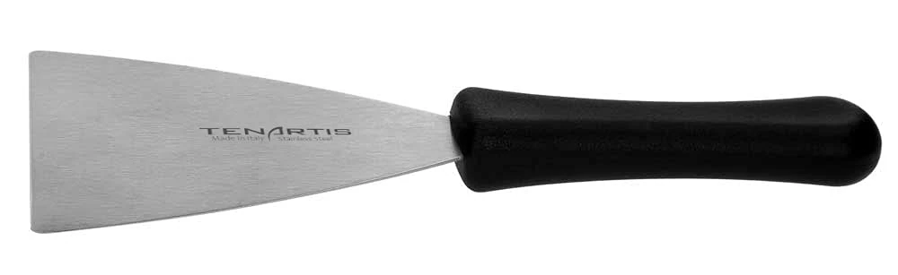 Tenartis 469 Professional Pizza Dough Spatula & Scraper 12x10 cm/4.75x4 inch - Made in Italy