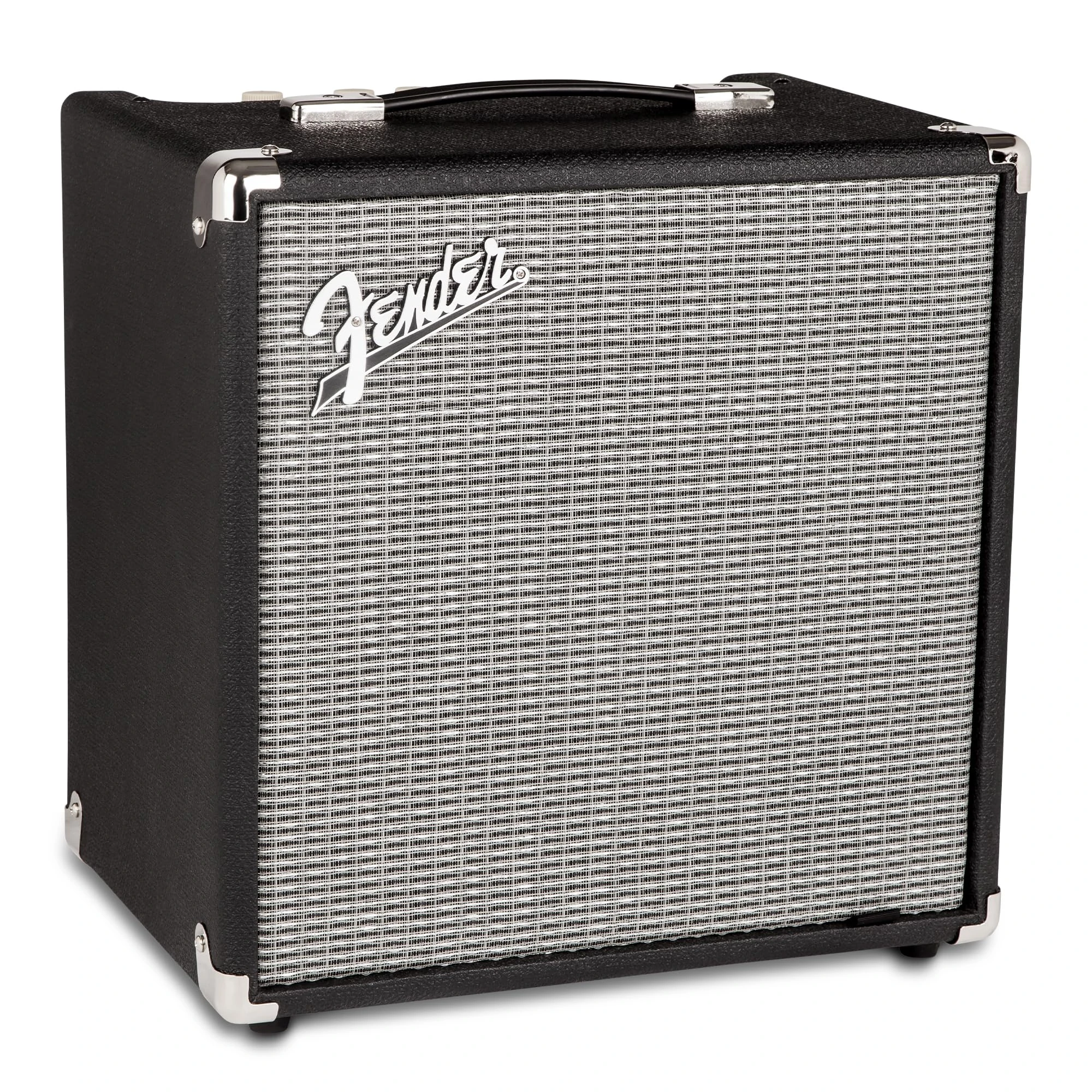 Fender Rumble 25, Bass Amp, 25W, Suitable For Electric Bass Guitar, Black/Silver