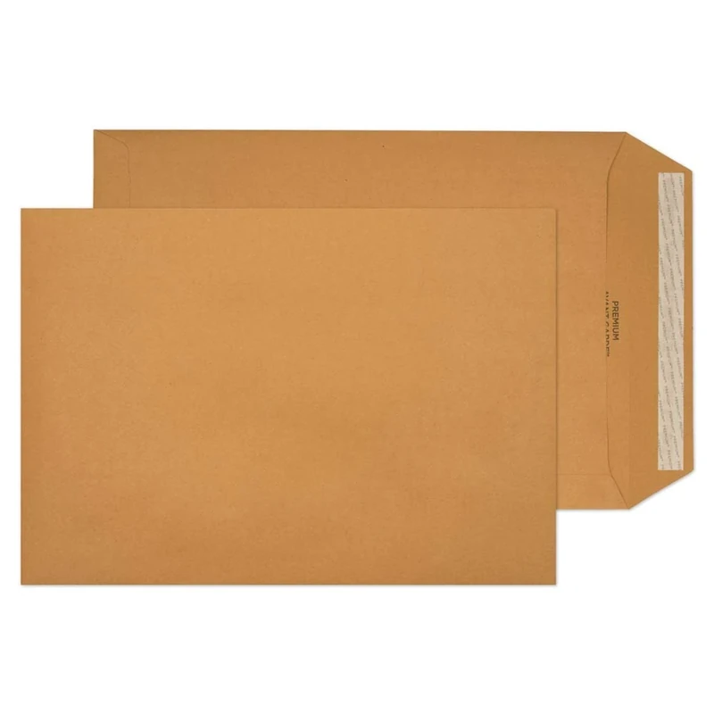 Blake Avant Garde C4 324 x 229 mm 130 gsm Heavyweight Extra Strong Peel & Seal Pocket Envelopes (AG0046) Cream Manilla - Pack of 250
