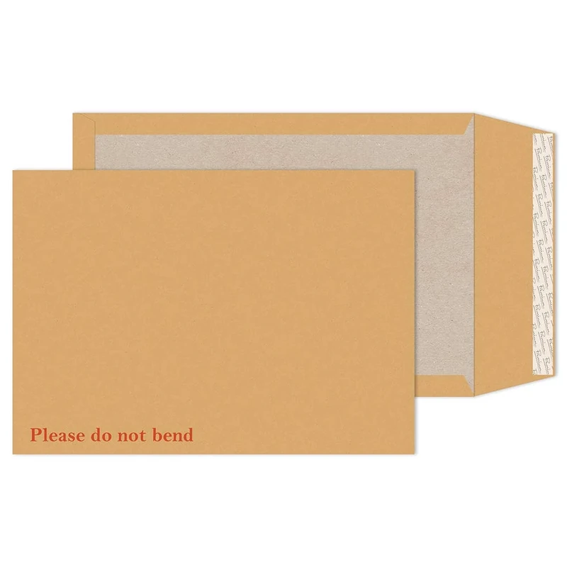 Blake Avant Garde C4 324 x 229 mm 130 gsm Heavyweight Extra Strong Peel & Seal Board Back Pocket Envelopes (AG0055) Cream Manilla - Pack of 100