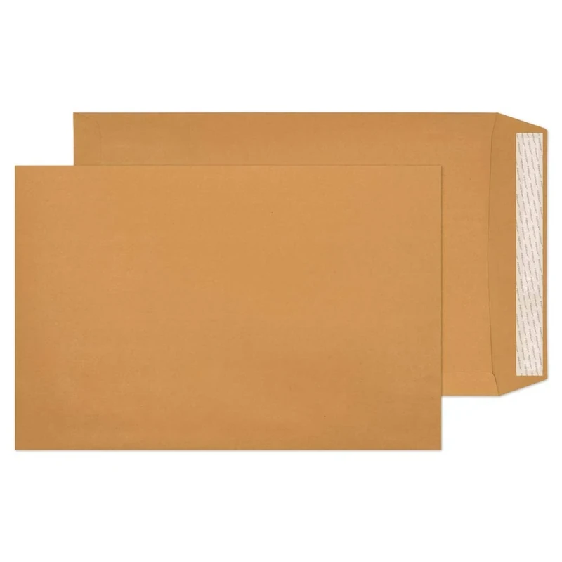 Blake Avant Garde 381 x 254 mm 130 gsm Heavyweight Extra Strong Peel & Seal Pocket Envelopes (AG0060) Cream Manilla - Pack of 250