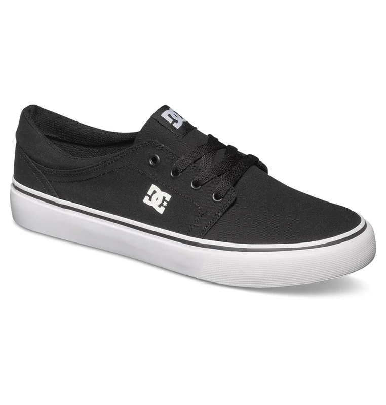 Dc Shoes Unisex Trase TX Shoe, Black/White, 5 UK