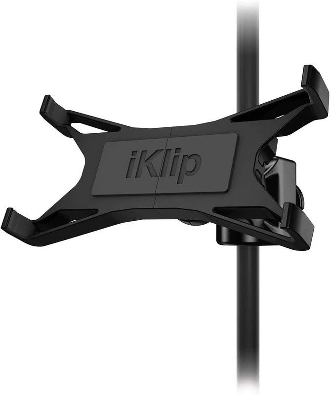 IK Multimedia iKlip Xpand Adjustable Thermoplastic Holder for Tablets Upto 30.7 cm (12.1-Inches) ,Black