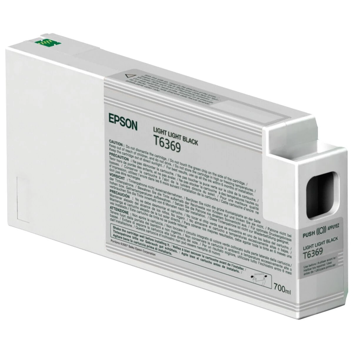 Epson T636900 Cartridge, 700 ml, Light Grey