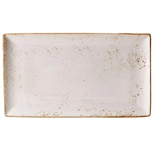 Steelite Craft Rectangular Platter White 33 x 19cm, Single