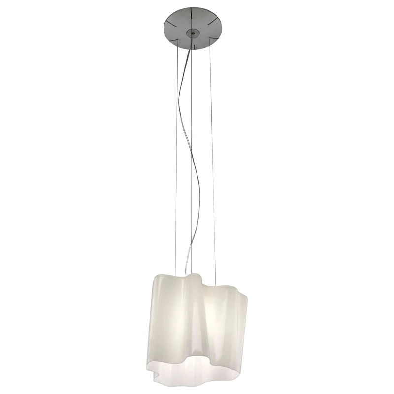 Artemide Lamp 77 W, Silk/Grey