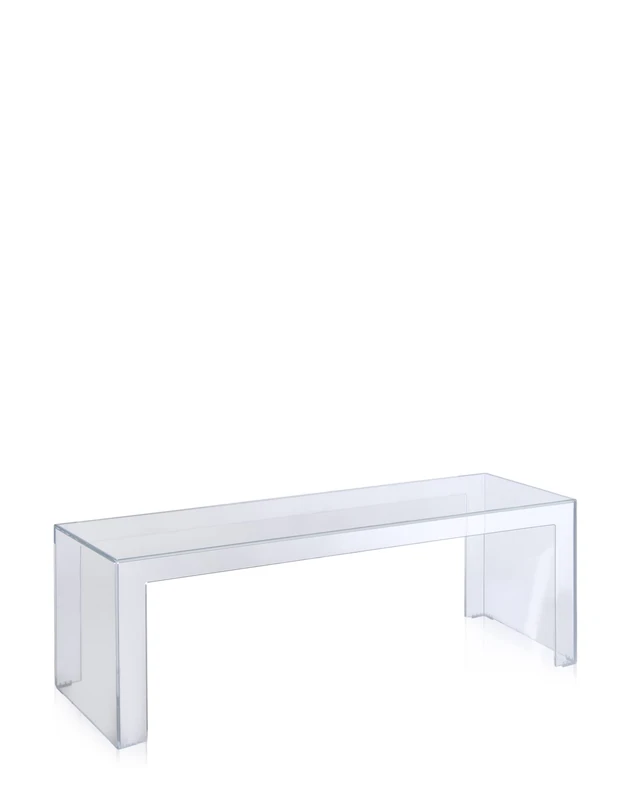 Kartell Invisible Side Furniture, Transparent, 124 x 45 x 47 cm
