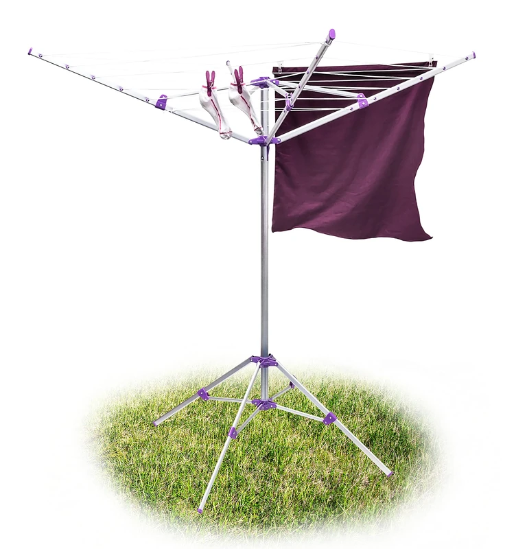 Relaxdays 19 m Foldable Clothes Dryer Rack with Laundry Drying Airer