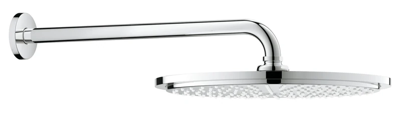 GROHE Rainshower Cosmopolitan Metal Head Shower Set 380 mm, 1 Spray Chrome 26056000 - Image 1