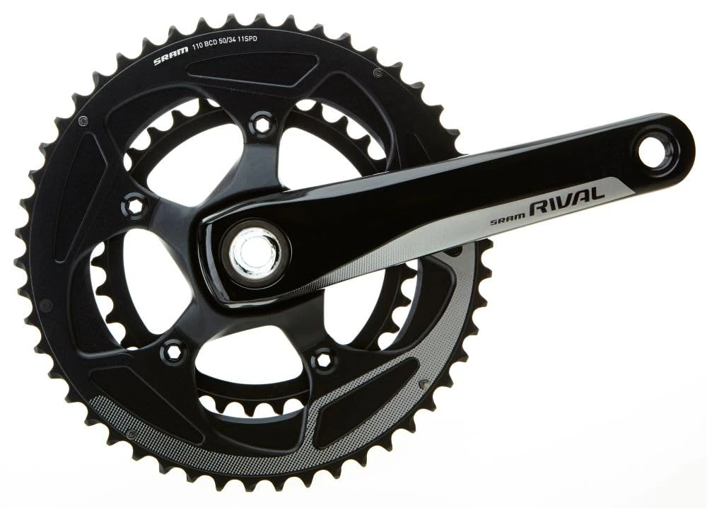 SRAM Rival22 Crankset - BB30, 172.5 mm, 52t-36t