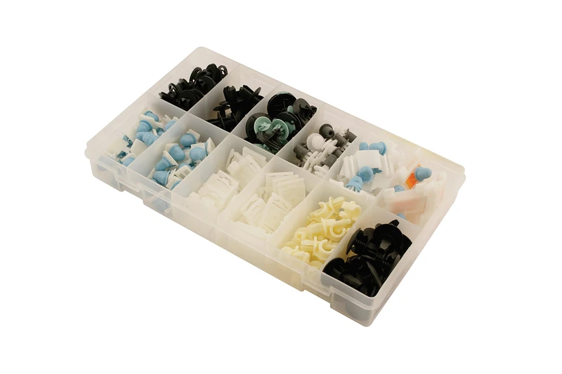 Genuine Connect Assorted Trim Clips Box 160 Pieces Workshop Garage DIY Handy - Part Number 36032