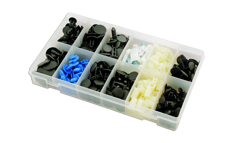 Genuine Connect Assorted Trim Clips - 308 Pieces Workshop Garage DIY Handy - Part Number 36039