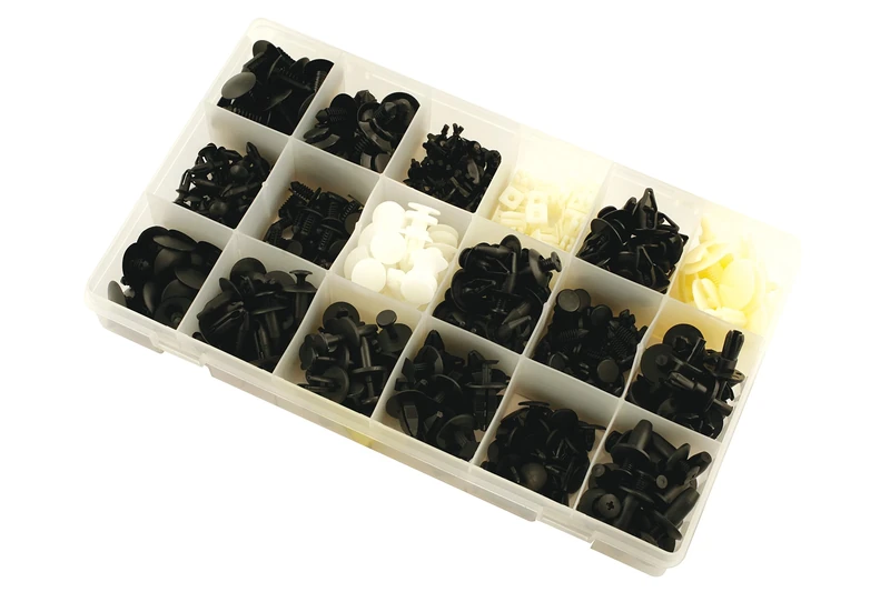 Genuine Connect Assorted Trim Clips Box 415 Pieces Workshop Garage DIY Handy - Part Number 36024