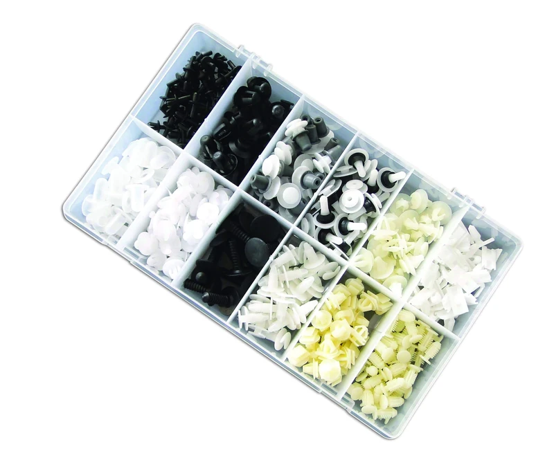 Genuine Connect Assorted Trim Clips 340 Pieces Workshop - Part Number 36035