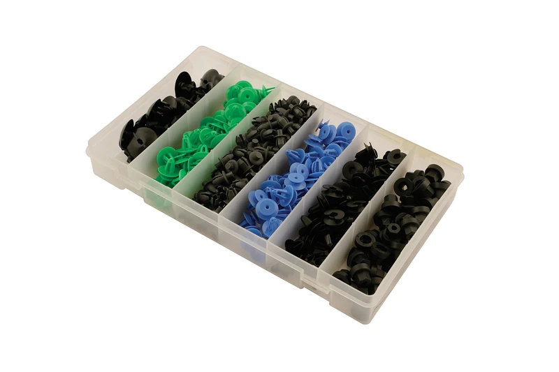 Genuine Connect Assorted Trim Clips Box 300 Pieces Workshop Garage DIY Handy - Part Number 36034