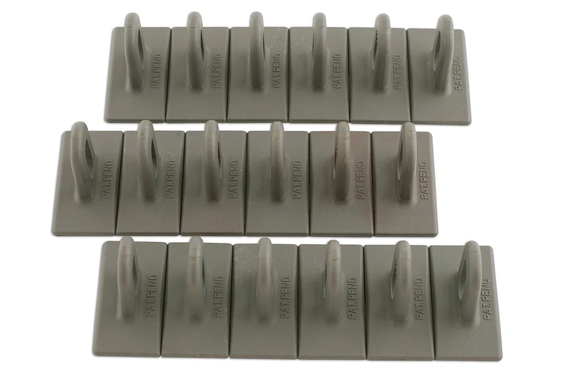 PowerTec 92348 Grey Multipads 26 x 50mm 3pc