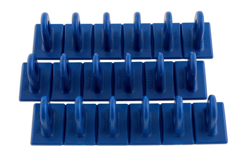 PowerTec 92347 Blue Multipads 26 x 26mm 3pc