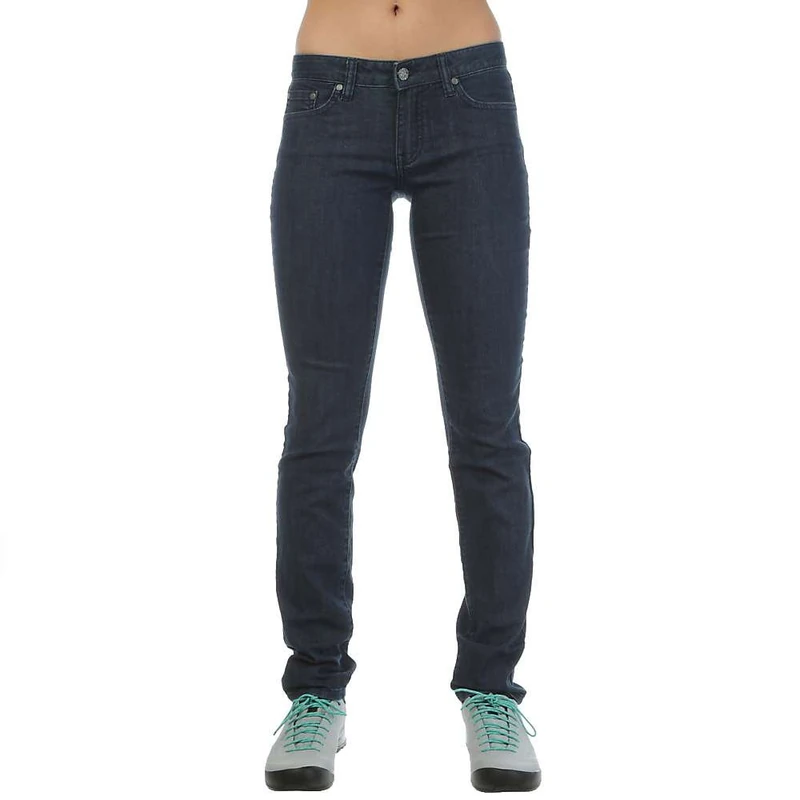 prAna Women's Kara Jean, Indigo, 8