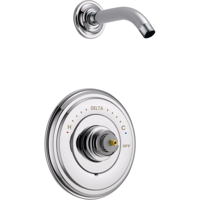 Delta T14297-LHP-LHD Cassidy 14 Series Shower Trim Without Handle or Showerhead, Chrome