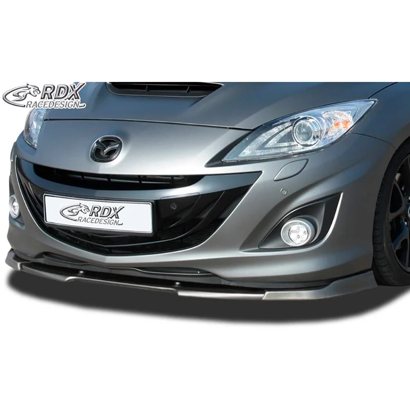 RDX Racedesign Front spoiler Vario-X compatible with Mazda 3 MPS (BL) 2009-2012 (PU)