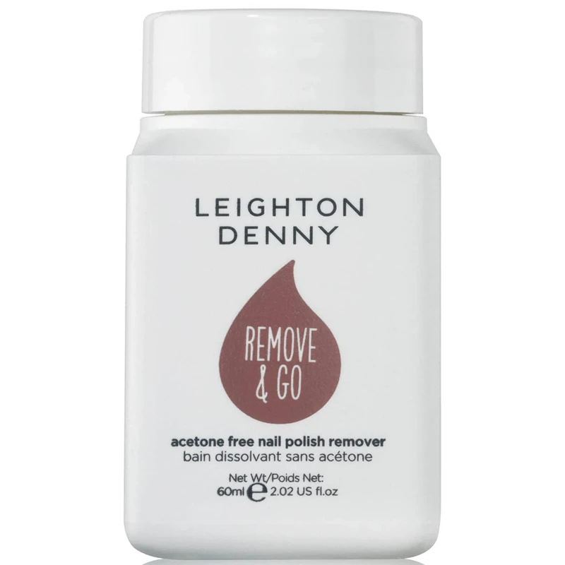 LEIGHTON DENNY Remove and Go Polish Remover, 60 ml
