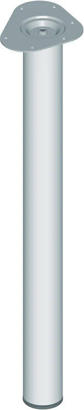 Element System 11102-00038 Round Furniture feet, Chrome, 70 cm