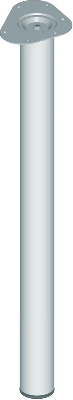 Element System 11102-00052 Round Furniture feet, Chrome, 80 cm