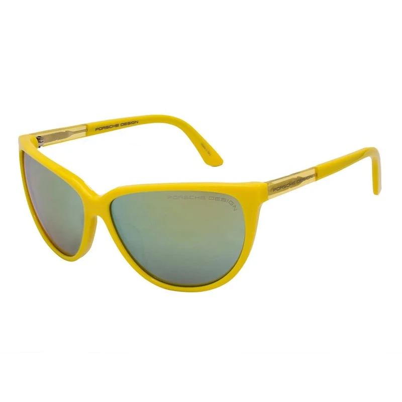 Porsche Design Ladies Sunglasses P8588 Medium Yellow (Yellow C)