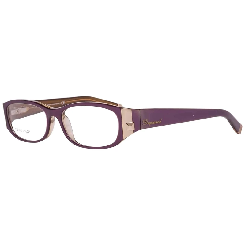 DSQUARED Women’s Dsquared2 Brillengestelle Dq5053 081 53 Optical Frames, Purple (Violett), 55