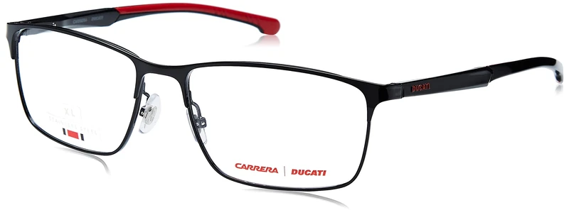 Carrera Duc Carduc 014 OIT/17 BLACK RED Eyewear Unisex Steel, Standard, 17