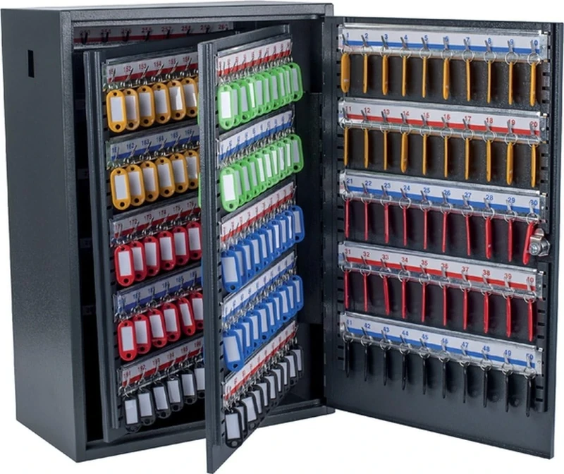Pavo - Deluxe Key Cabinet for 300 keys, Grey