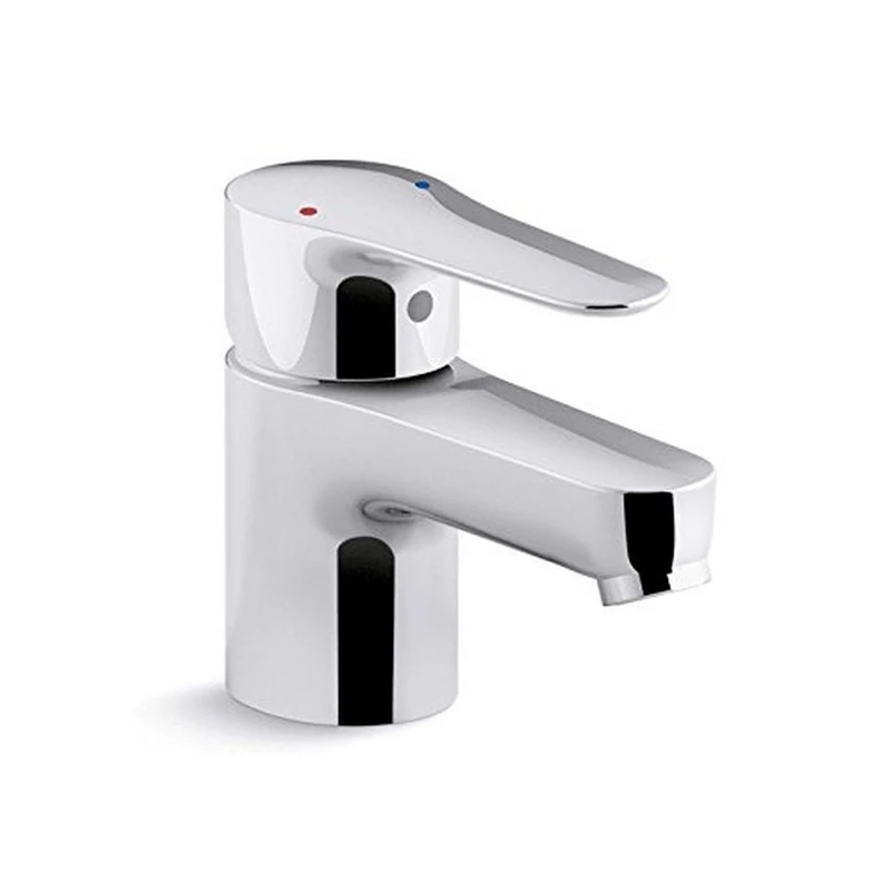 Kohler K-97282-4-CP K-P97282-4-CP July Single-Handle Bathroom Sink Faucet Less Drain 0.5 GPM, Pink