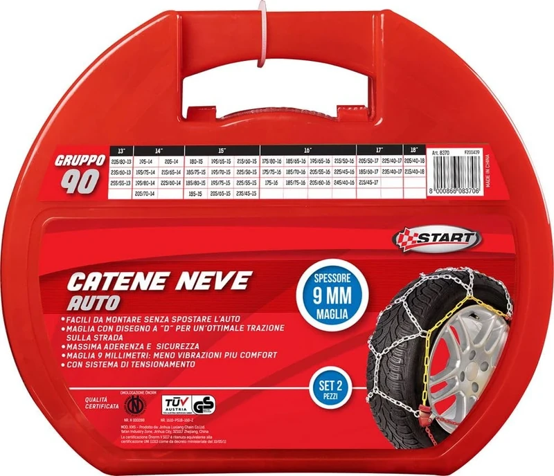START 9 mm â€“ Snow Chains Group 90