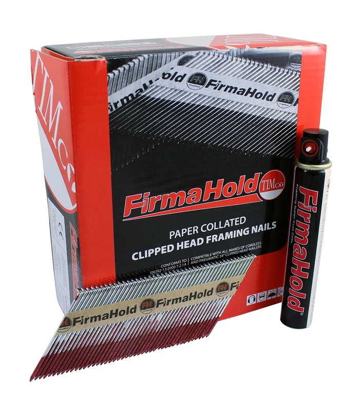 TIMCO CBRT75G Firmahold Nail and Gas Ring Shank 3.1 x 75 - Bright (Box of 2200) - Image 1