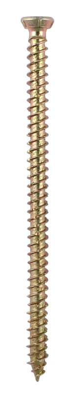TIMCO ZYP Multi-Fix Concrete Screw 7.5 x 90 - Yellow - Box of 100