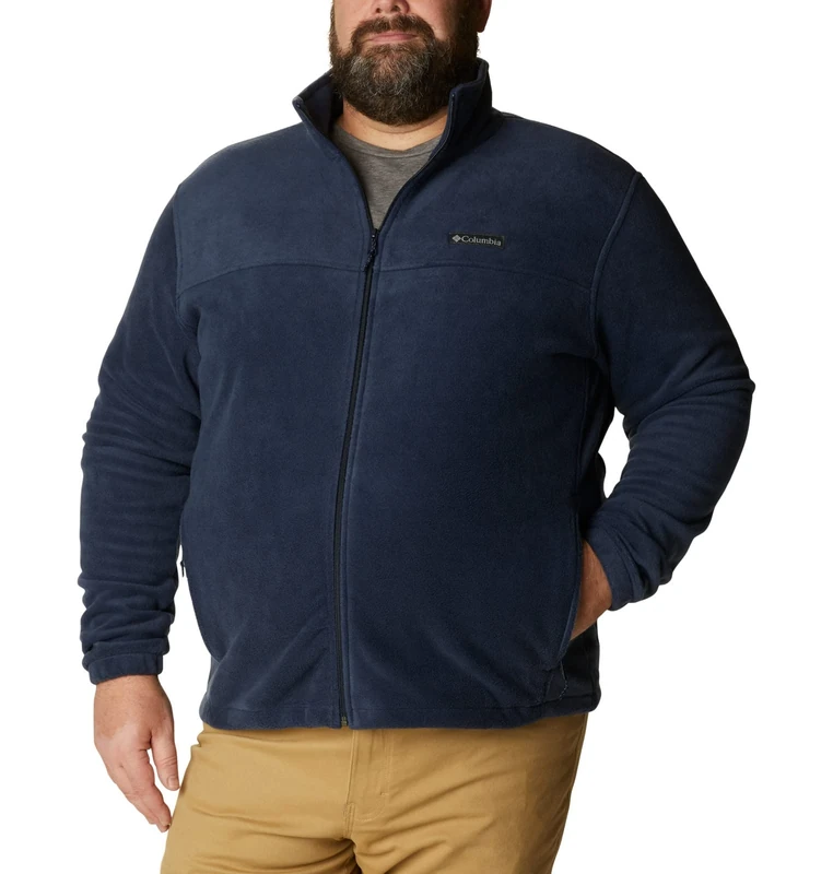 Columbia Men's Steens Mountain Full Zip 2.0 Fleece Jacket, Collegiate Navy, 6X