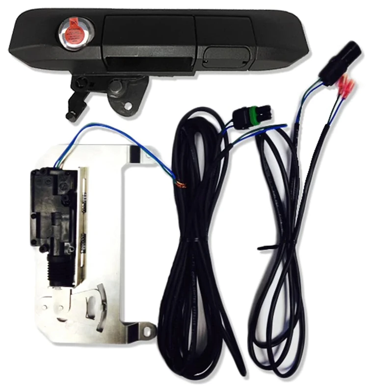 Pop & Lock – Power Tailgate Smart Lock Combo with Bolt Technology for Toyota Tacoma, Fits 2005 to 2015 Models (OEM Color Black, PL8540)