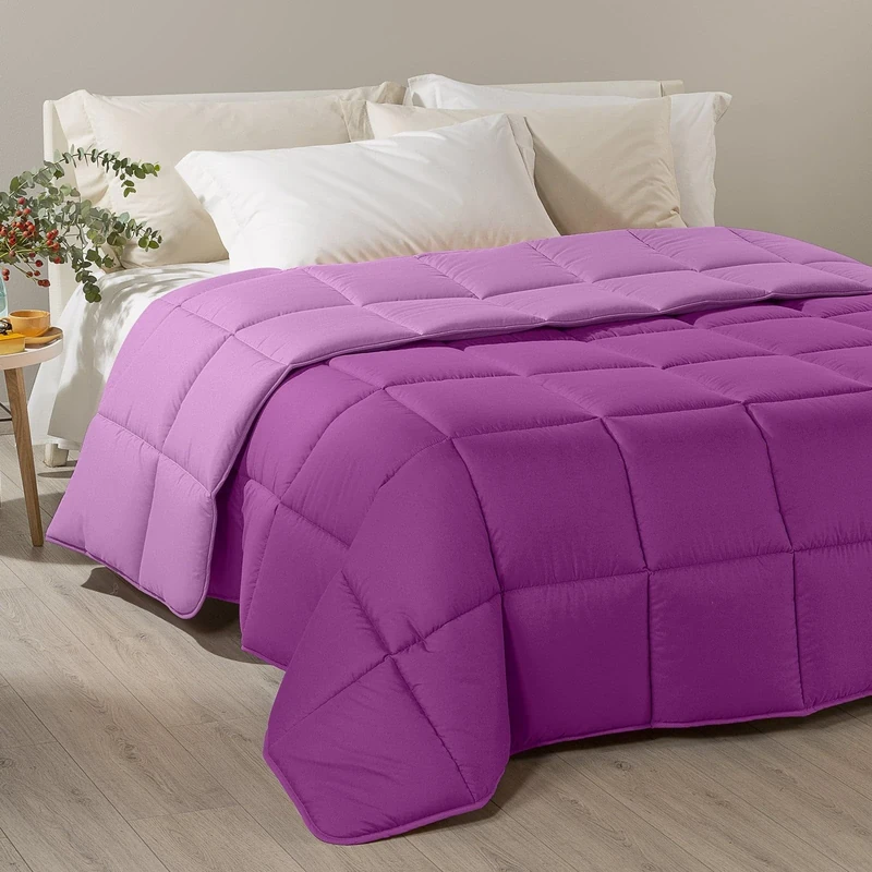 Caleffi - Modern Double Bed and Half Cyclamen Quilt