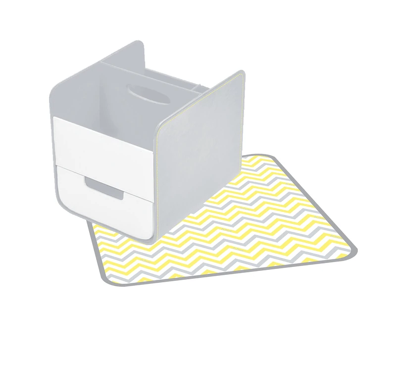B.Box - Nappy Organizer + Changing Mat Mellow Lellow - Image 1