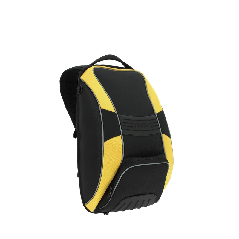 Totto Bike Backpack, 15.92 L, Black/Yellow