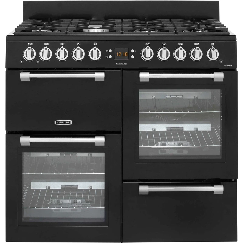 Leisure CK100G232K 100cm Cookmaster Gas Range Cooker Black