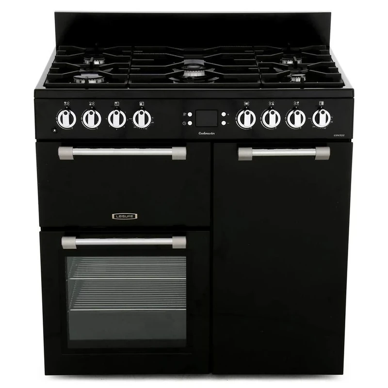 Leisure CK90F232 Black Freestanding 90 Centimeter Duel Fuel Range Cooker