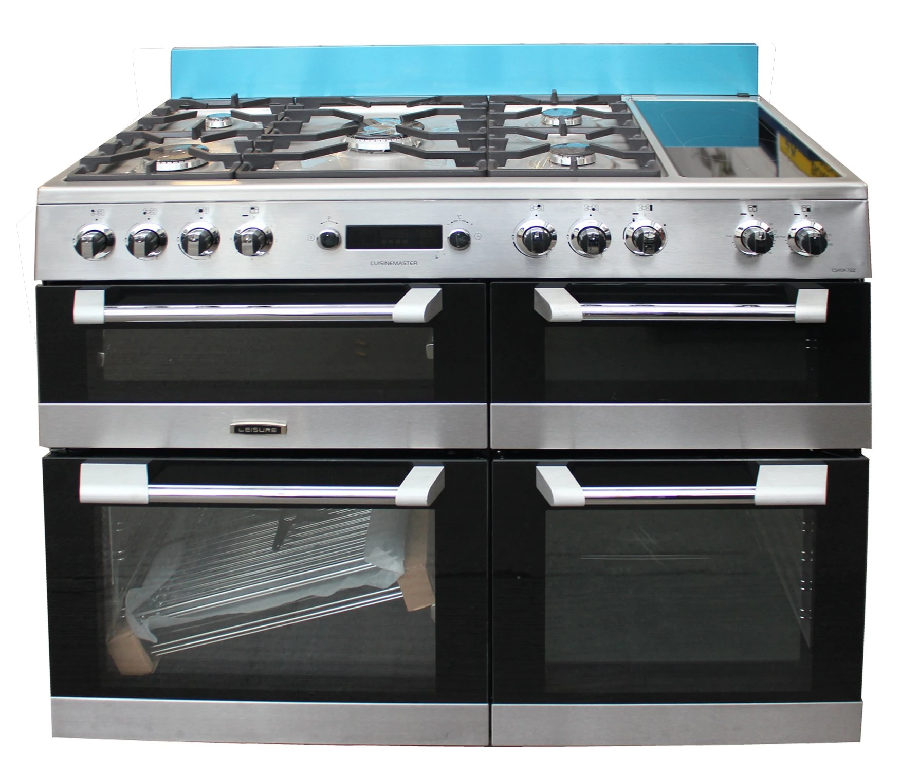 Leisure Cuisinemaster 110cm Dual Fuel Range Cooker - Stainless Steel