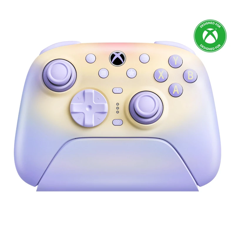 8BitDo Ultimate 3 Wireless Controller for Xbox Series X|S, Xbox One, PC, Android, Apple - 2.4G for Xbox & PC, Force Ring TMR Joysticks, Hall Triggers with 2 Stops -Officially Licensed (Lavender Dusk)