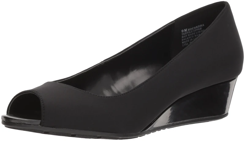 Bandolino Women's Candra Pump, Blacklycra, 6 UK