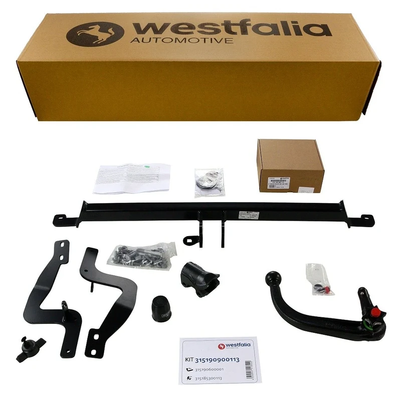 Westfalia 315190900113 Verticle Detachable Towbar