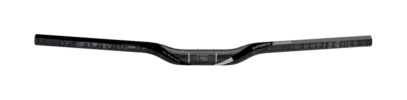 FSA Unisex Adult K-Force XC Riser Handlebar - Carbon, Grey Decal, 700mm